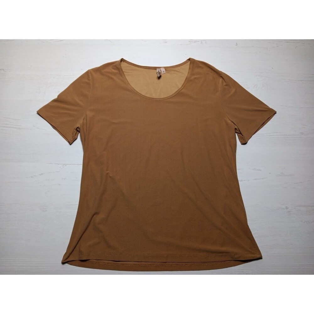 Susan Lawrence Biege Woman's Blouse Size XLarge XL